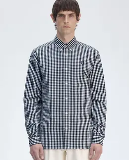 Fred Perry: Чёрная рубашка 