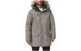 Canada Goose: Серый пуховик 