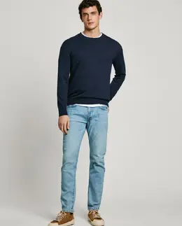 Pepe Jeans: Синие джинсы 