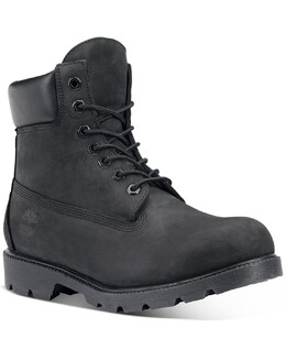 Timberland: Чёрные ботинки 