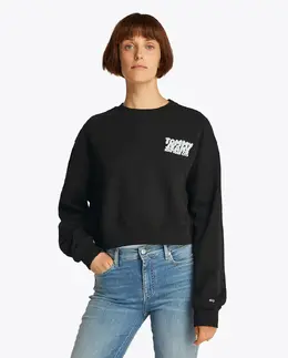 Tommy Jeans: Короткая толстовка 