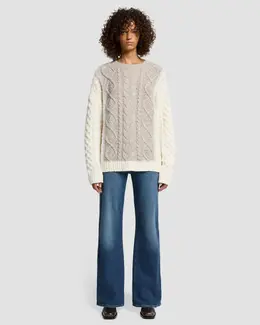 7 For All Mankind: Расклешённые джинсы  Lotta