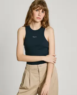 Pepe Jeans: Топ без рукава 