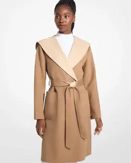 MICHAEL Michael Kors: Пальто с капюшоном 
