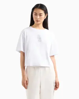 Armani Exchange: Короткая футболка 