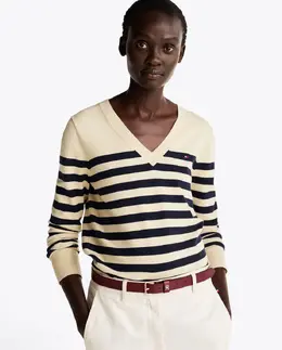 Tommy Hilfiger: Бежевый свитер 