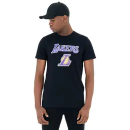 NEW ERA: Чёрная футболка  LA Lakers NBA