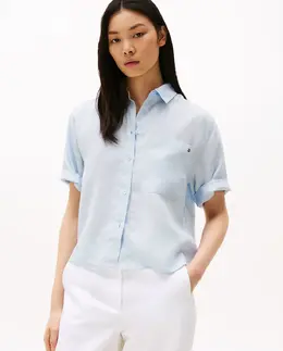 Tommy Hilfiger: Льняная рубашка 