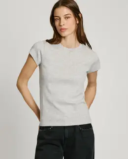 Pepe Jeans: Серая футболка 