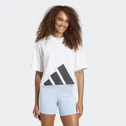 Adidas: Белая футболка  Essentials