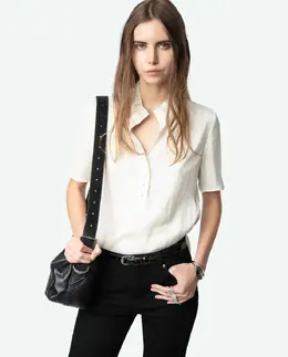 Zadig & Voltaire: Атласный топ 