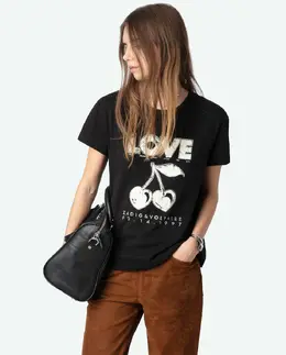 Zadig & Voltaire: Чёрная футболка 