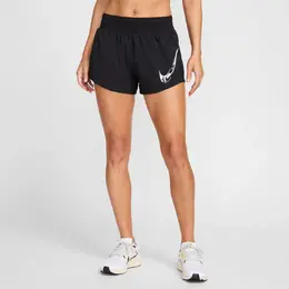 Nike: Чёрные шорты  Swoosh