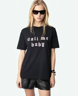 Zadig & Voltaire: Футболка с надписями 