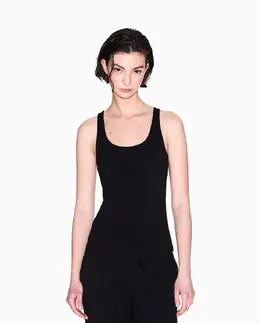 Armani Exchange: Чёрный топ 
