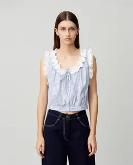 Claudie Pierlot: Кружевное топ 