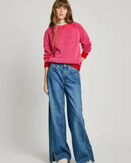 Pepe Jeans: Джинсы с разрезом 