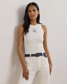 Lauren Ralph Lauren: Хлопковая футболка 