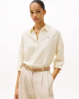 Tommy Hilfiger: Льняная рубашка 