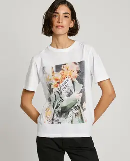 Pepe Jeans: Белая футболка 