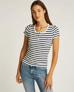 Tommy Jeans: Футболка в полоску 