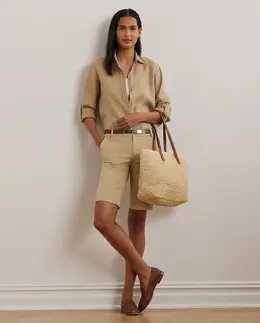 Lauren Ralph Lauren: Обтягивающие шорты 