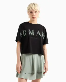 Armani Exchange: Короткая футболка 
