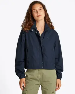 Tommy Jeans: Тёмная куртка  Essential