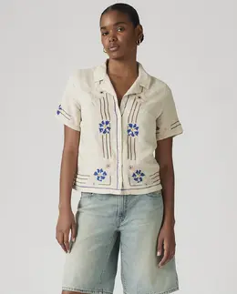 Levi's: Белая рубашка 