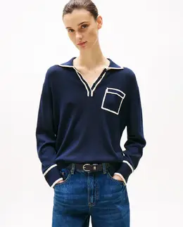 Tommy Hilfiger: Тёмная рубашка 
