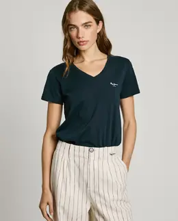 Pepe Jeans: Тёмная футболка 