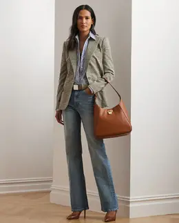 Lauren Ralph Lauren: Хлопковые джинсы 