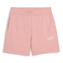 PUMA: Розовые шорты  Ess