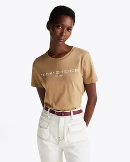Tommy Hilfiger: Однотонная футболка 