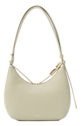 Furla: Бежевая сумка 