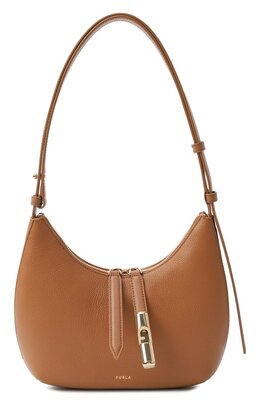 Furla: Коричневая сумка 