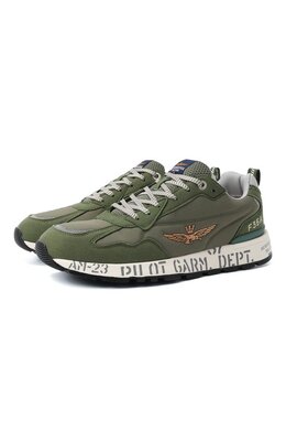 Aeronautica Militare: Зелёные кроссовки 