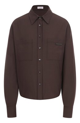 Brunello Cucinelli: Рубашка из шерсти 
