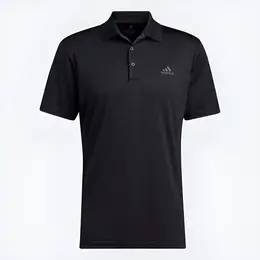 adidas: Чёрное поло 