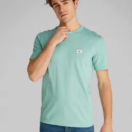 Calvin Klein Jeans: Синяя футболка 