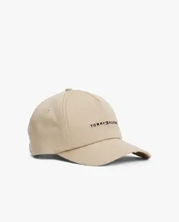 Tommy Hilfiger: Бежевая кепка 