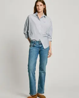 Pepe Jeans: Прямые джинсы 
