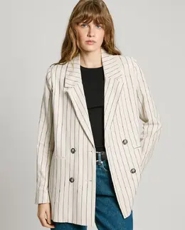 Pepe Jeans: Жакет в полоску 