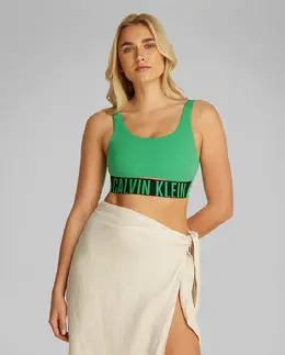 Calvin Klein: Зелёный бюстгальтер 
