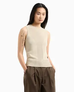 Armani Exchange: Трикотажный топ 