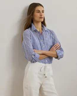 Lauren Ralph Lauren: Хлопковая рубашка 