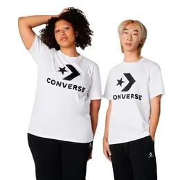Converse: Белая футболка 