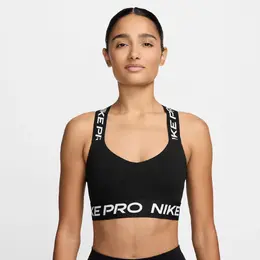 Nike: Чёрный топ 