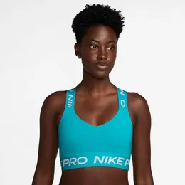 Nike: Зелёный топ 
