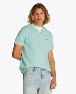 Tommy Jeans: Зелёная рубашка 